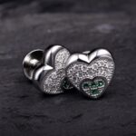 Twilight Sparkle silver Stud