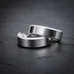Silver earring