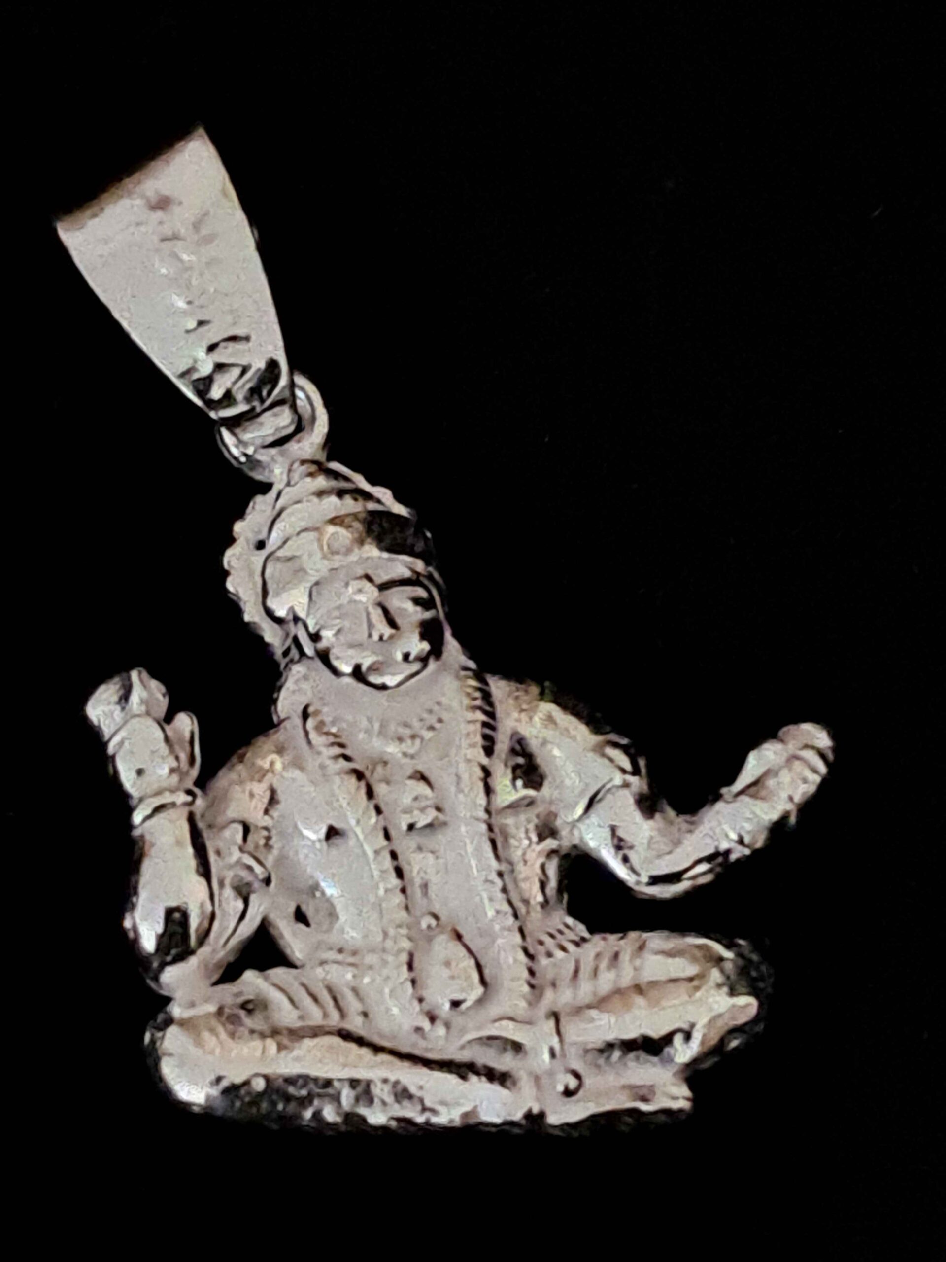 20250609_151514-scaled Silver Pendent - MukhyaPrana - Image 1
