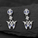 Silver Princess Studs