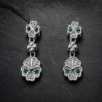 Silver Princess Studs