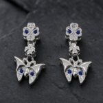Silver Princess Studs