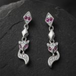 Silver Princess Studs