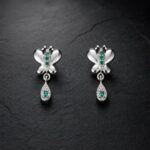Silver Princess Studs