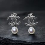 Silver Stud with Pearl