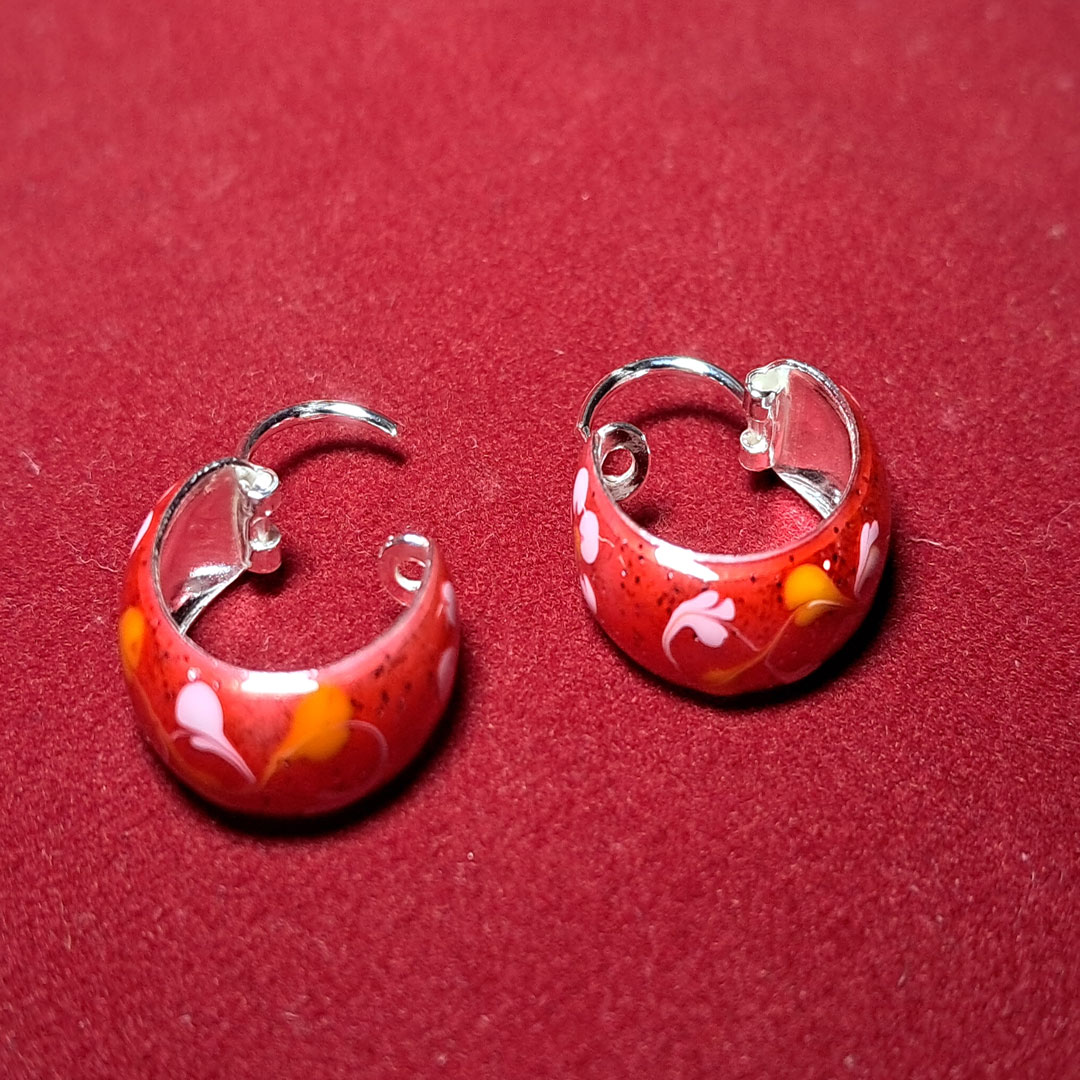 F240217 Colour Enamel Design Ring - Image 1