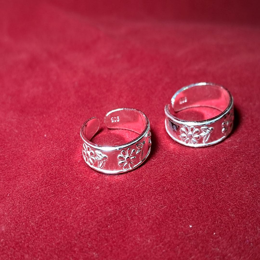 F240220 Silver Toe Rings - Image 1