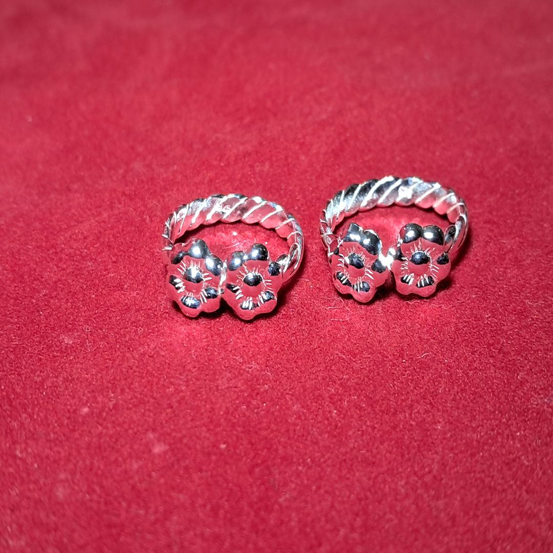F240223 Silver Toe Rings - Image 1