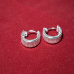 Plain Silver Earring