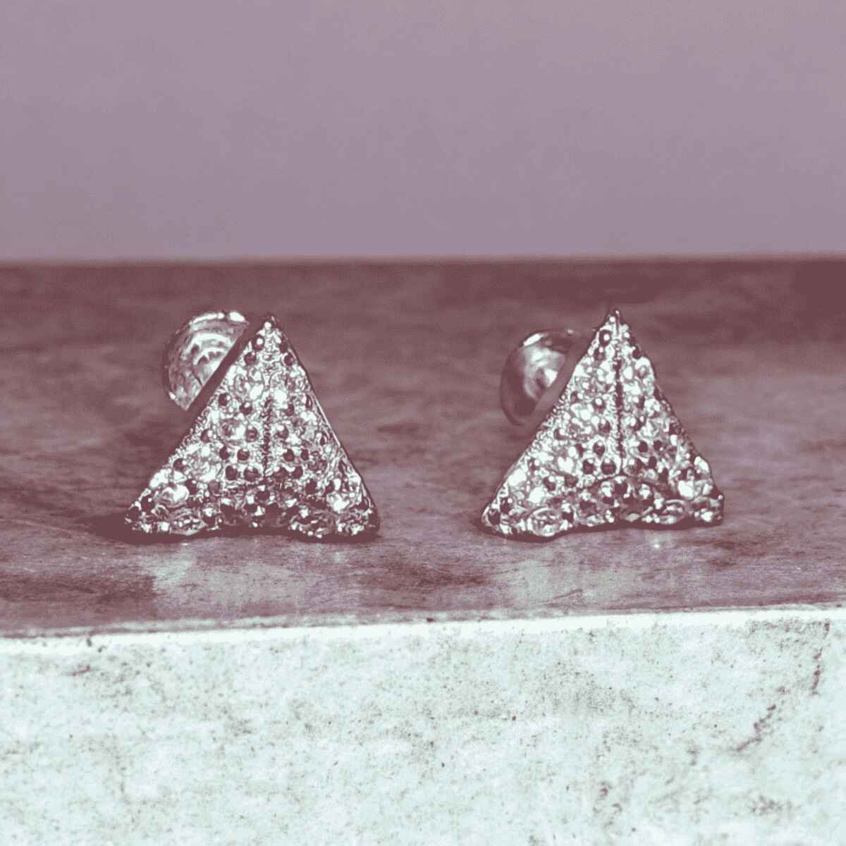 J24072140 Silver Fancy Studs - Image 1