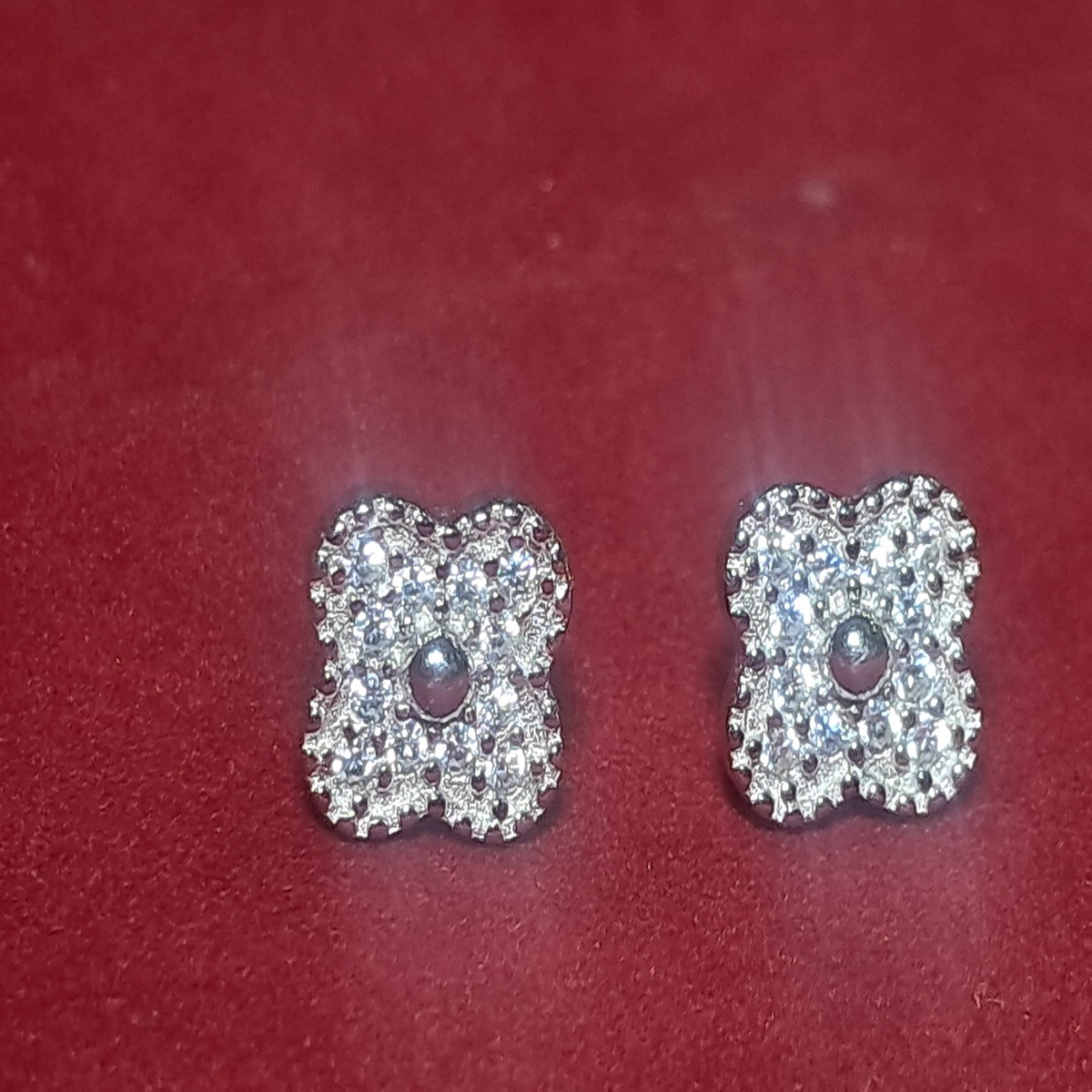 J24072144 Silver Fancy Studs - Image 1