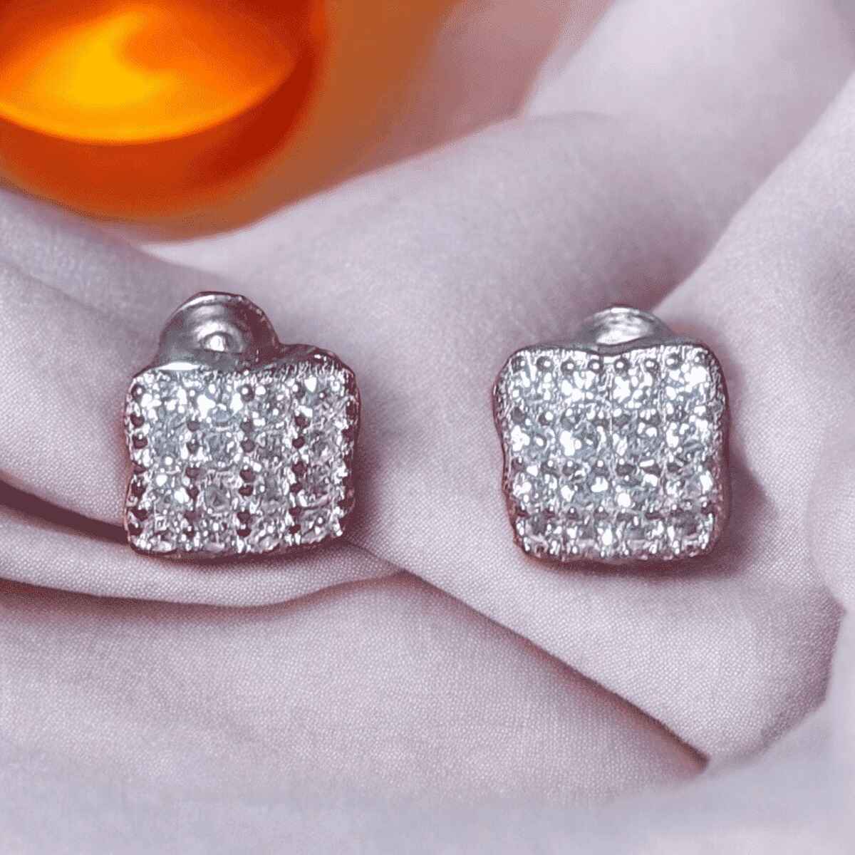 J24072146 Silver Fancy Studs - Image 1