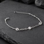 Charm Sterling Silver Bracelet