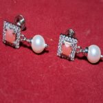 Silver Pearl Stud